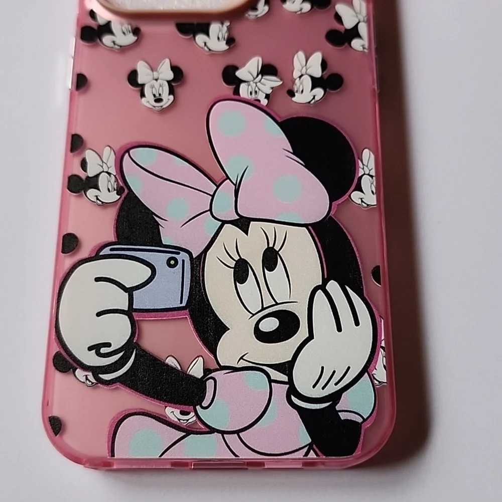 Brand new Apple IPhone 15 Pro Max Disney Minnie Mouse Silicone Phone case